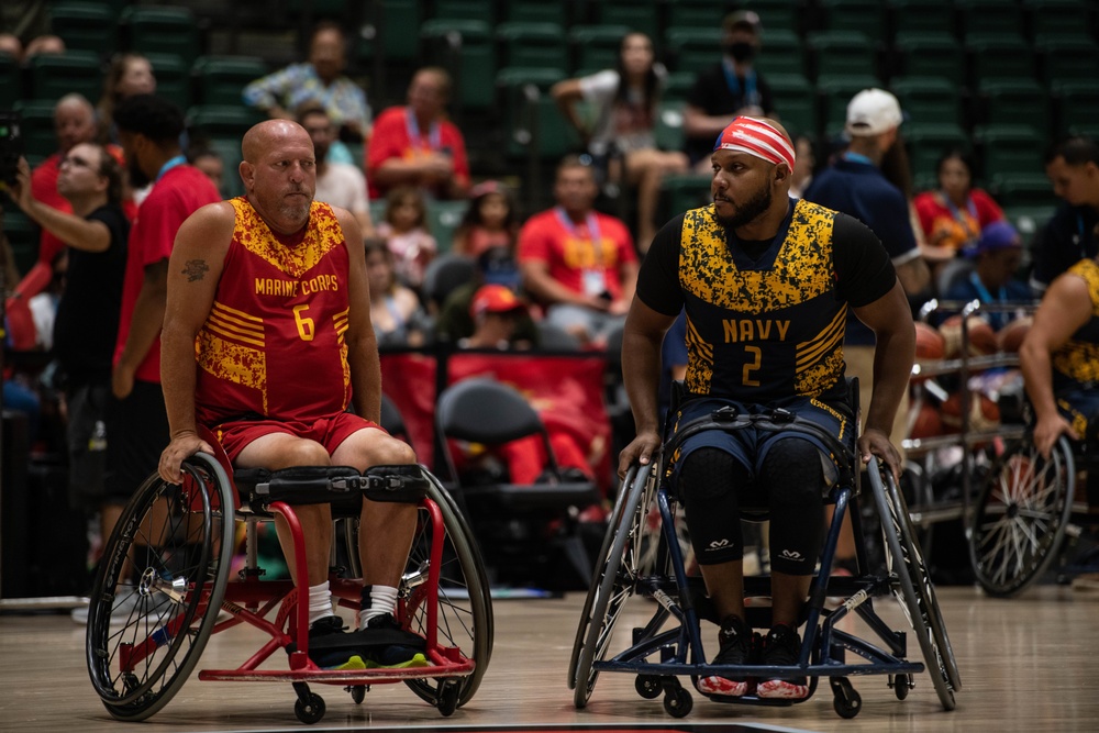 2022 DoD Warrior Games Wheelchair Basketball Bronze Game