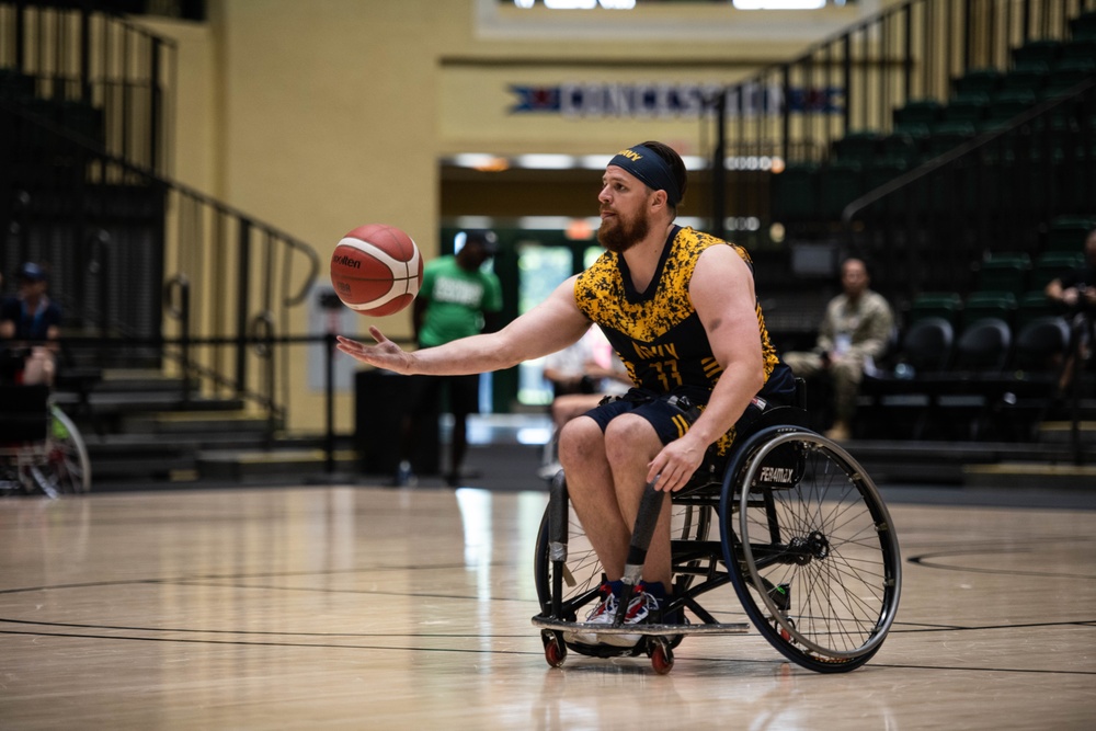 2022 DoD Warrior Games Wheelchair Basketball Bronze Game