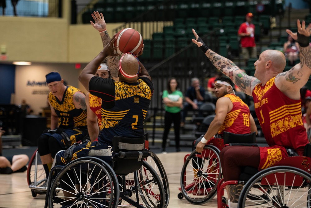 2022 DoD Warrior Games Wheelchair Basketball Bronze Game