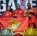 2022 DoD Warrior Games Track Medaling Ceremony