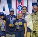 2022 DoD Warrior Games Track Medaling Ceremony