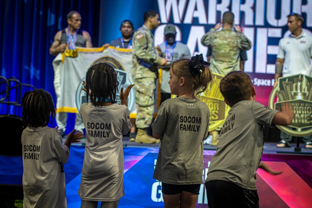 2022 DoD Warrior Games Track Medaling Ceremony