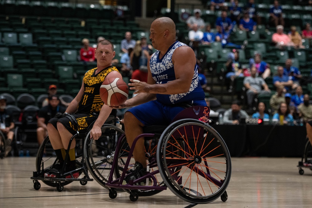 2022 DoD Warrior Games Wheelchair Basketball Gold Medal Game