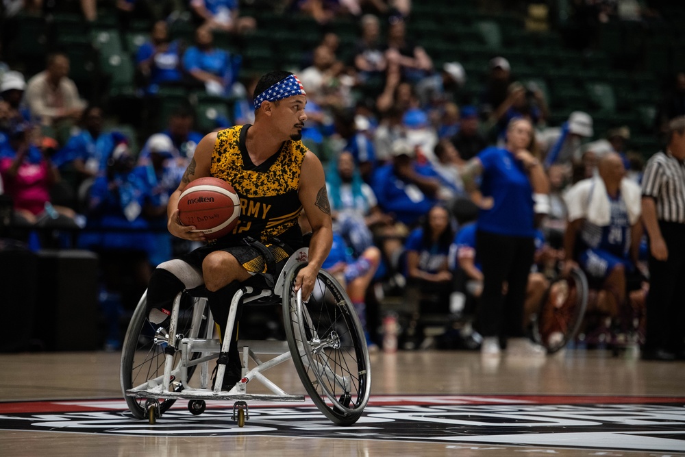 2022 DoD Warrior Games Wheelchair Basketball Gold Medal Game
