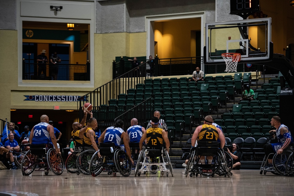 2022 DoD Warrior Games Wheelchair Basketball Gold Medal Game