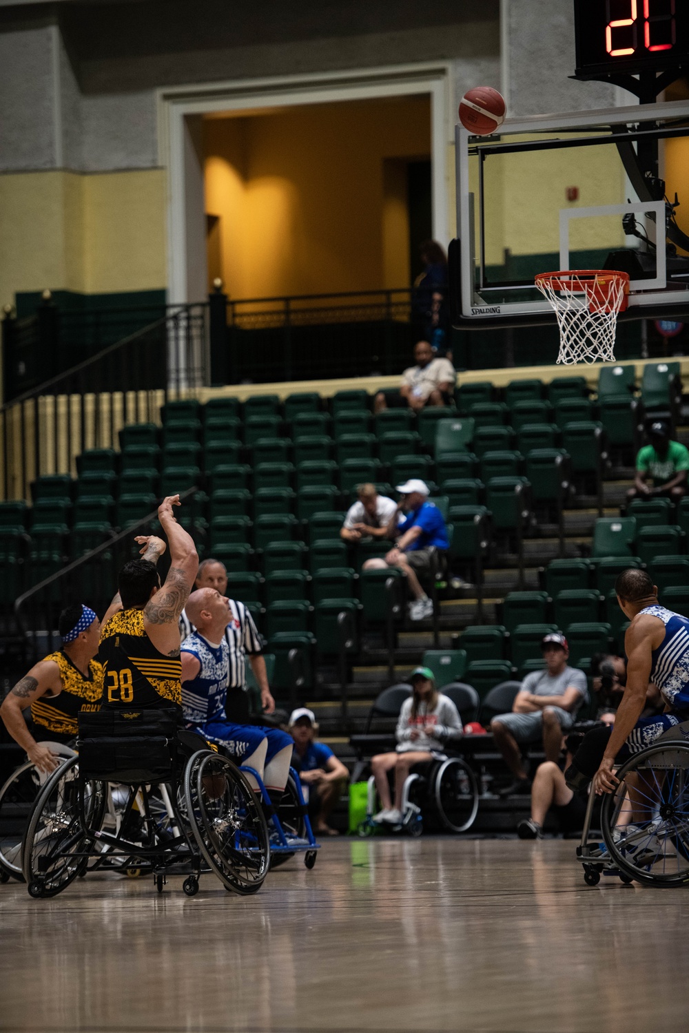 2022 DoD Warrior Games Wheelchair Basketball Gold Medal Game