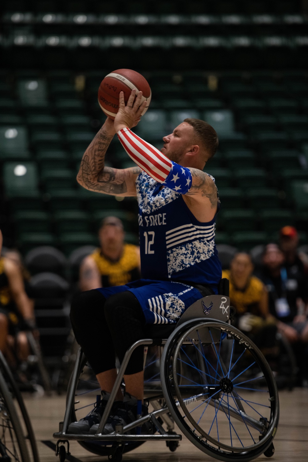 2022 DoD Warrior Games Wheelchair Basketball Gold Medal Game