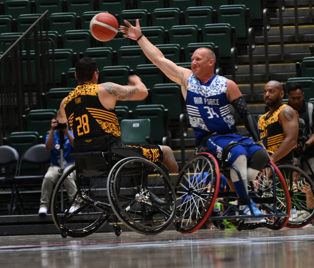 2022 DoD Warrior Games Wheelchair Basketball Gold Medal Game