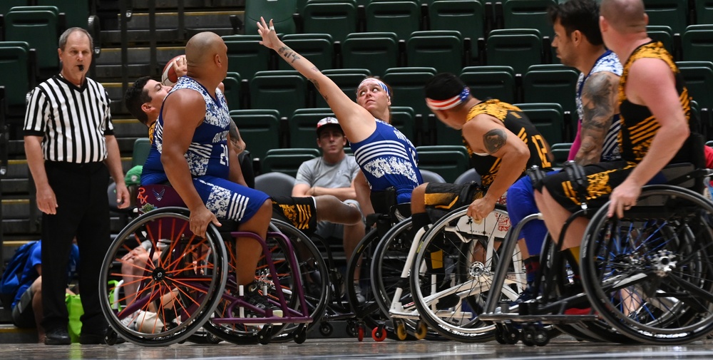 2022 DoD Warrior Games Wheelchair Basketball Gold Medal Game