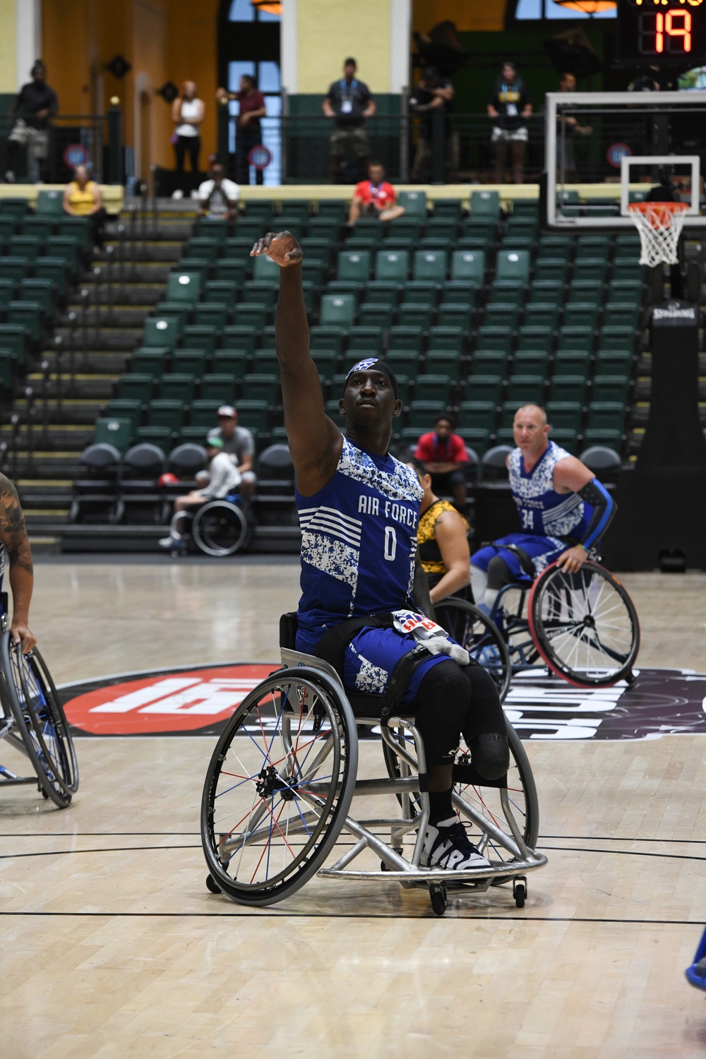 2022 DoD Warrior Games Wheelchair Basketball Gold Medal Game