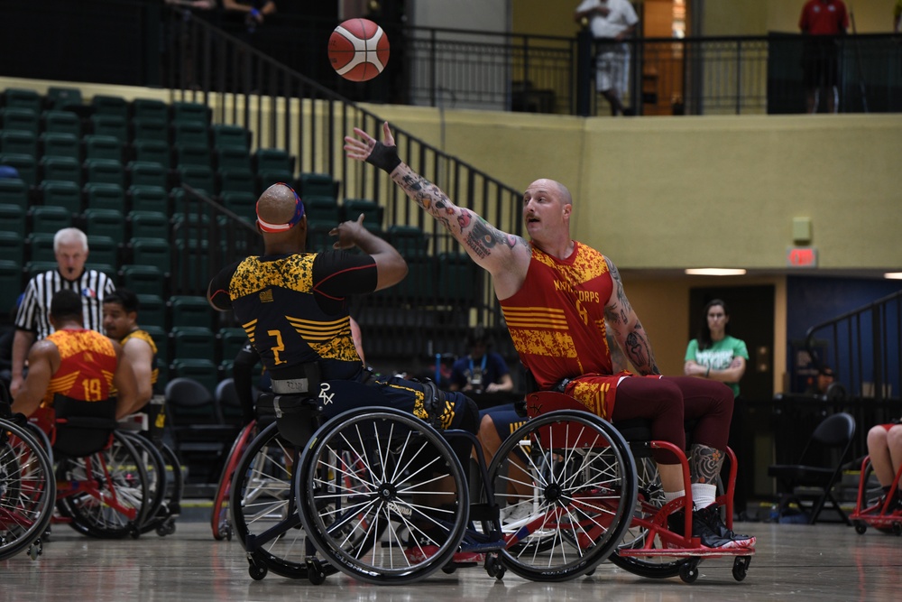 2022 DoD Warrior Games Wheelchair Basketball Bronze Game
