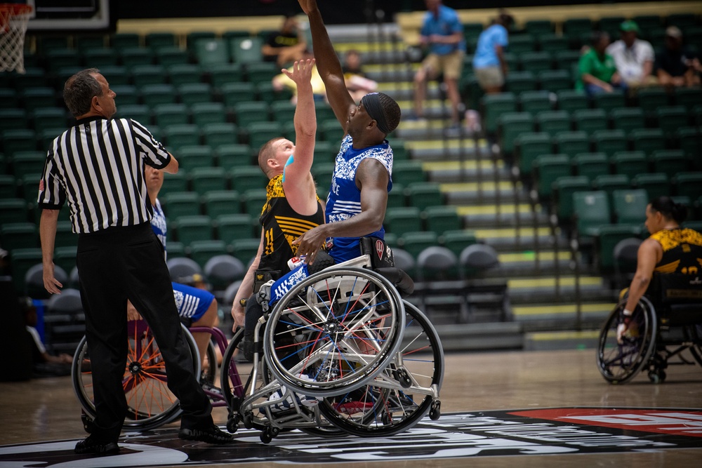 2022 DoD Warrior Games Wheelchair Basketball Gold Medal Game