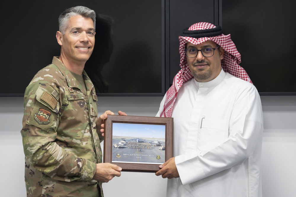 Kuwaiti speaker engagement at Ali Al Salem Air Base, Kuwait