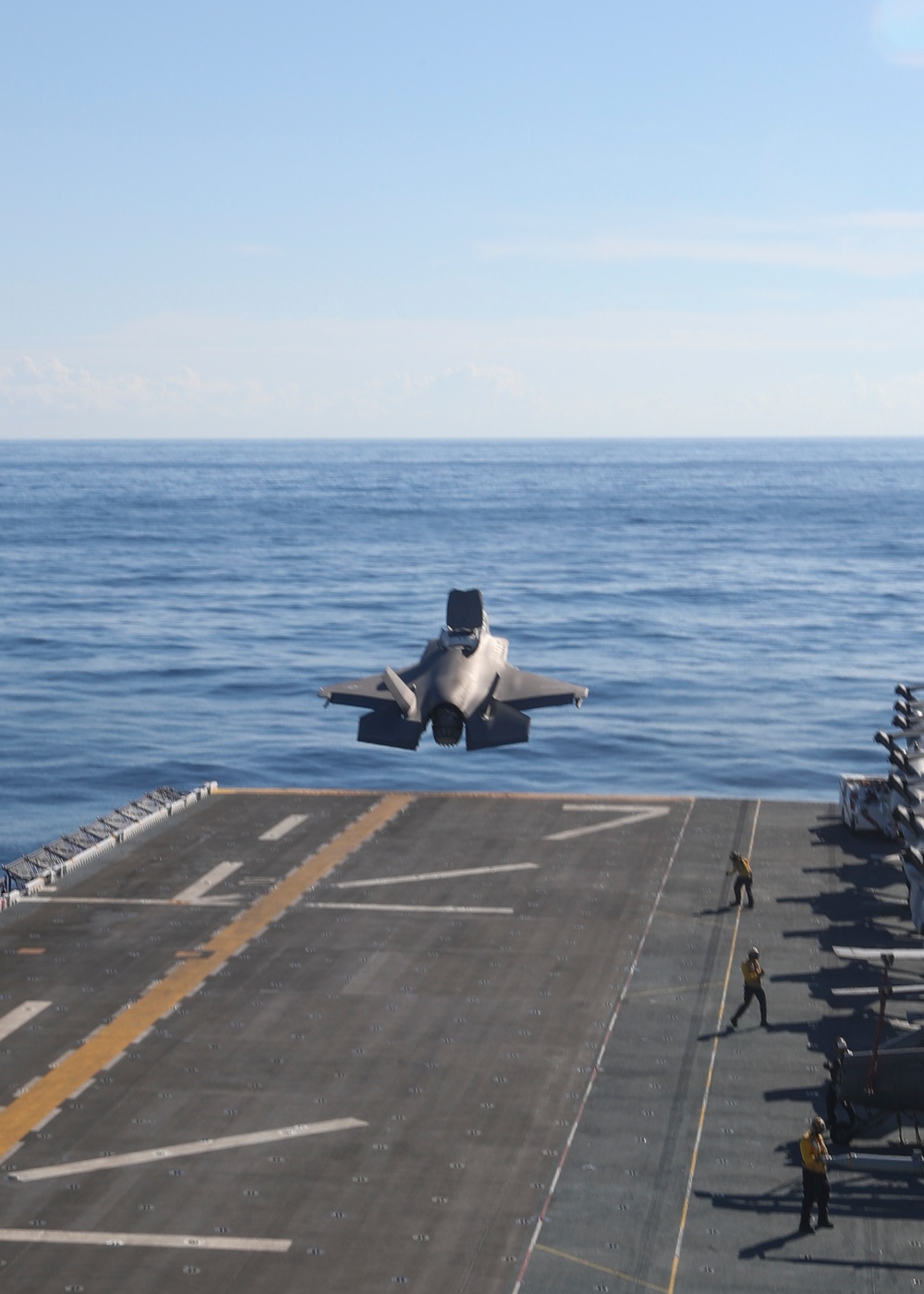 USS Tripoli Flight Operations