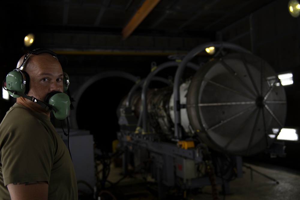 18th CMS test cell Airmen unleash the afterburner