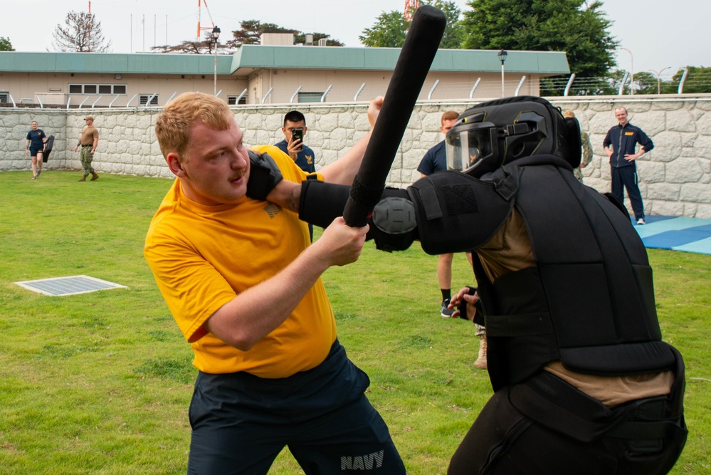 NAF Atsugi Auxiliary Security Forces OC Spray Training Exercise