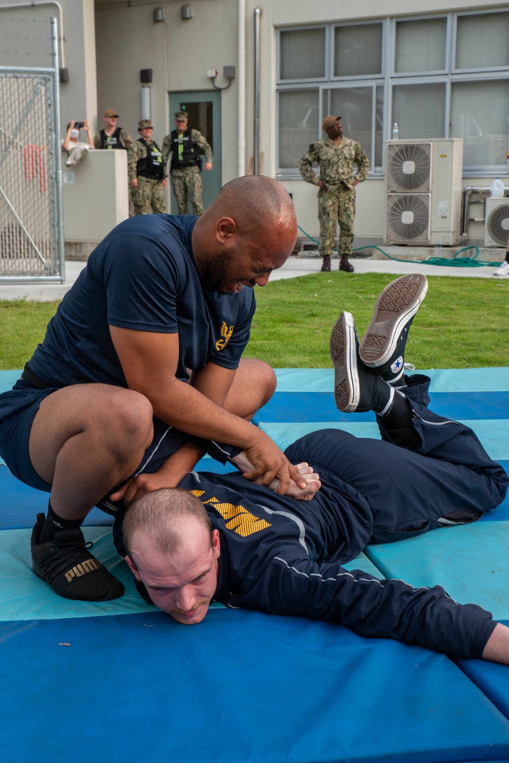 NAF Atsugi Auxiliary Security Forces OC Spray Training Exercise