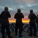 USS Leyte Gulf (CG 55) transits the Straits of Gibraltar