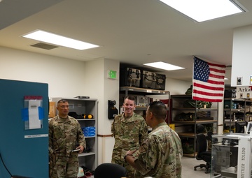 Commander immersion into 379th Expeditionary Maintenance group