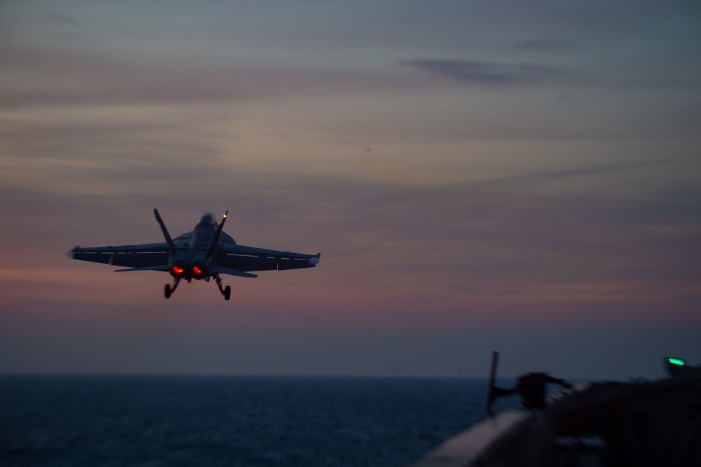 The Harry S. Truman Carrier Strike Group is on a scheduled deployment in the U.S. Naval Forces Europe area of operations, employed by U.S. Sixth Fleet to defend U.S., allied and partner interests.