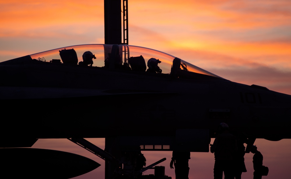 The Harry S. Truman Carrier Strike Group is on a scheduled deployment in the U.S. Naval Forces Europe area of operations, employed by U.S. Sixth Fleet to defend U.S., allied and partner interests.