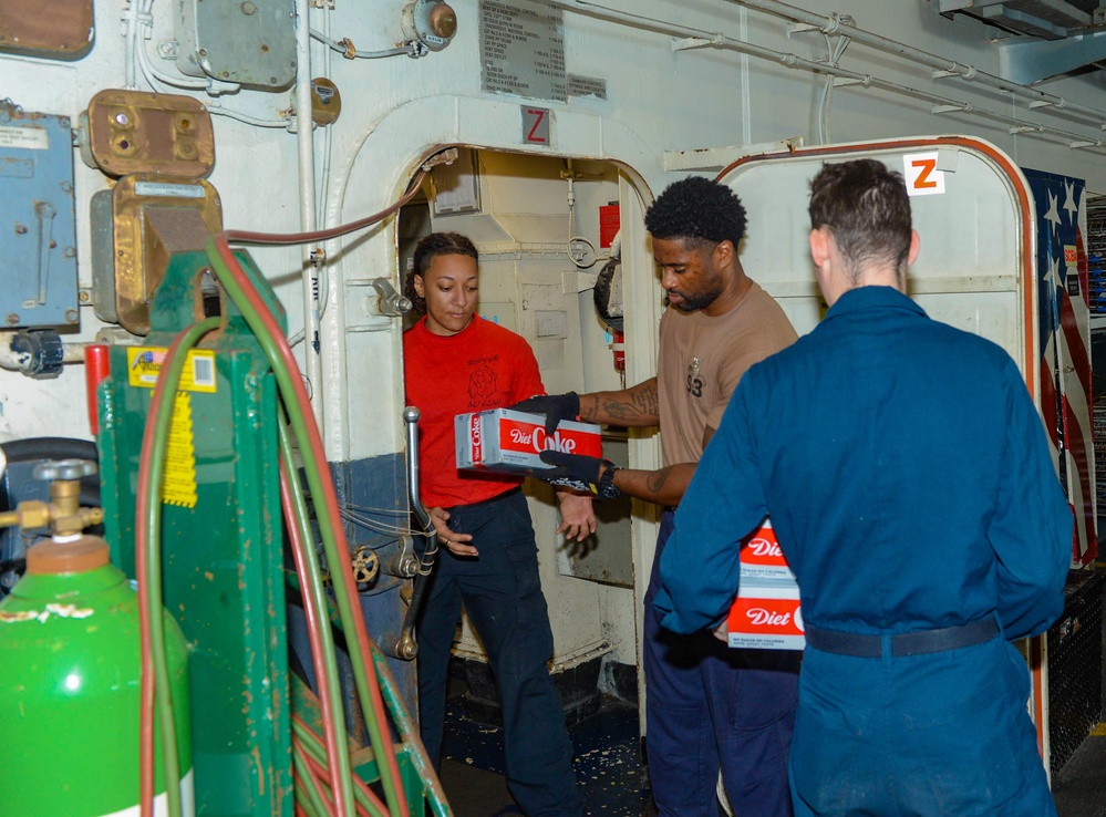 The Harry S. Truman Carrier Strike Group is on a scheduled deployment in the U.S. Naval Forces Europe area of operations, employed by U.S. Sixth Fleet to defend U.S., allied and partner interests.