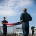 USS Sioux City Gets Underway from Belgium