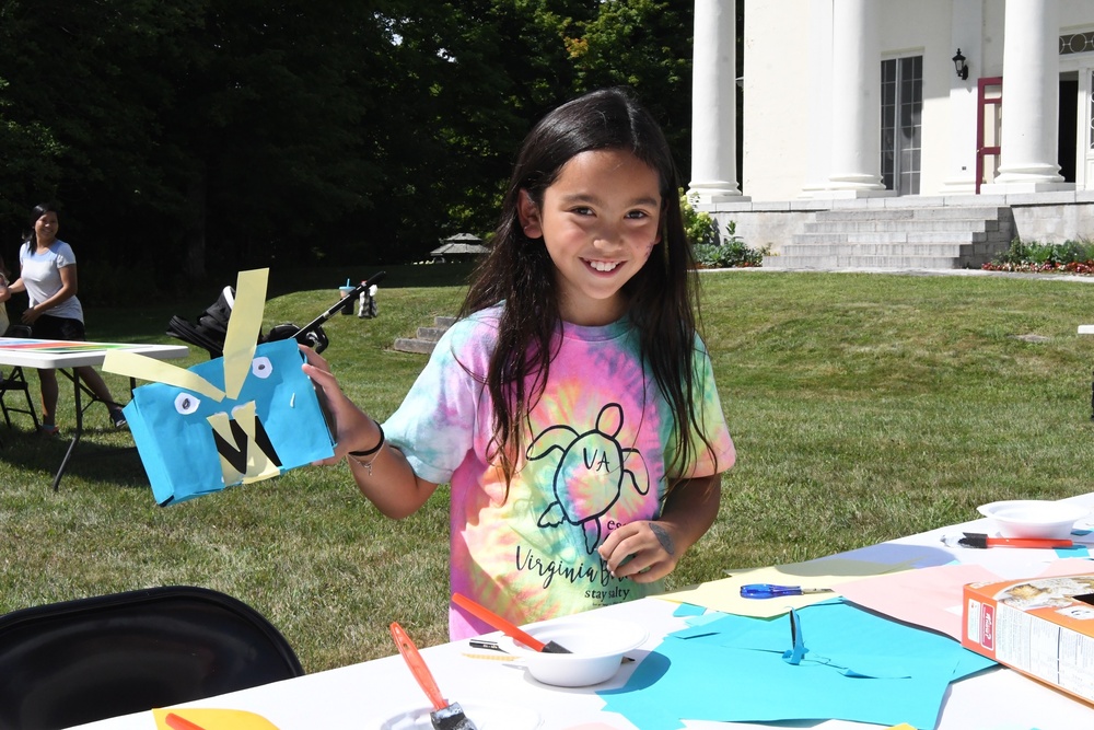 Fort Drum families relax while enjoying stress management activities at Chillfest