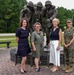 Madame Schill visits Camp Lejeune