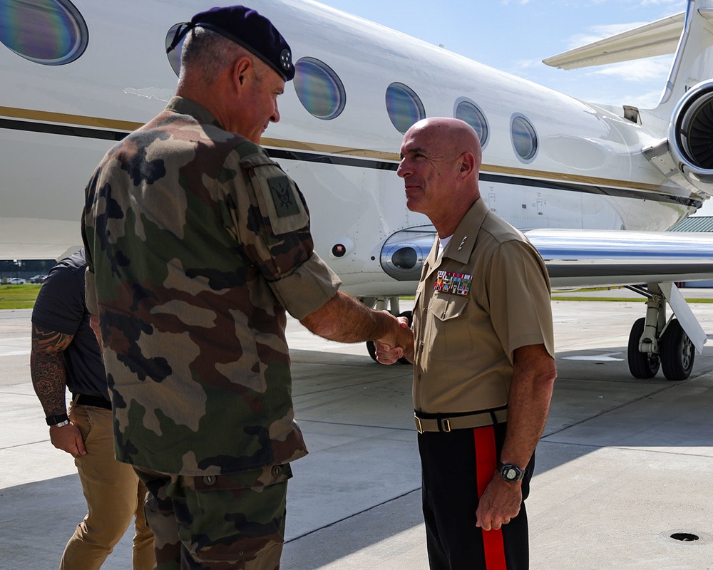 French Army Chief of Staff visits II MEF