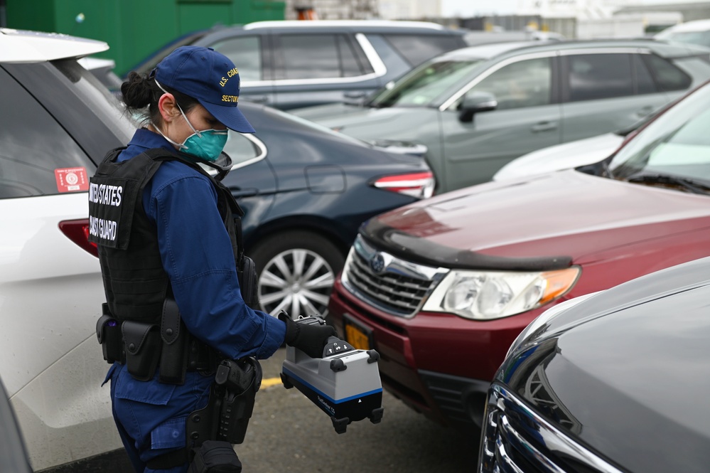 U.S. Coast Guard ferry vehicle inspections