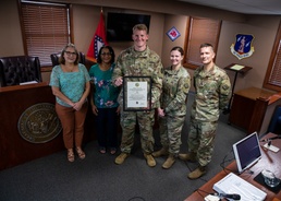 Arkansas National Guard Office of Legal Assistance Awarded for Excellence