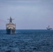 U.S. and Finnish naval ships sail in formation