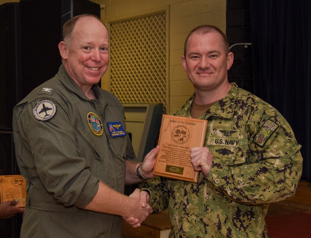 NSF Diego Garcia Awards at Quarters - August