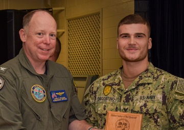 NSF Diego Garcia Awards at Quarters - August