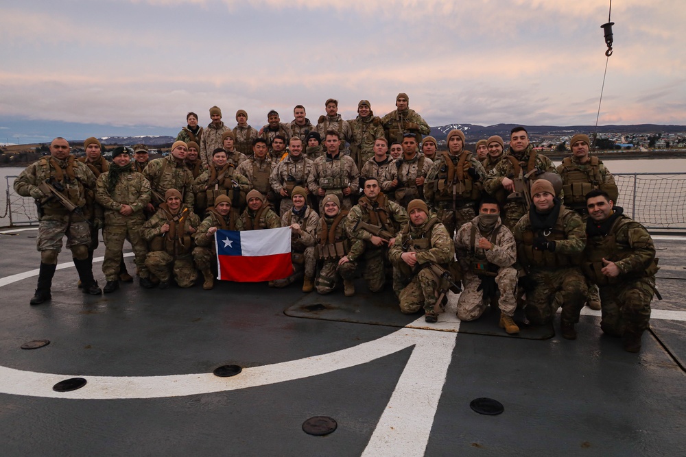 Chile Cold Weather Training: Marines travel to Dawson Island