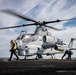 USS Arlington flight operations in the Baltic