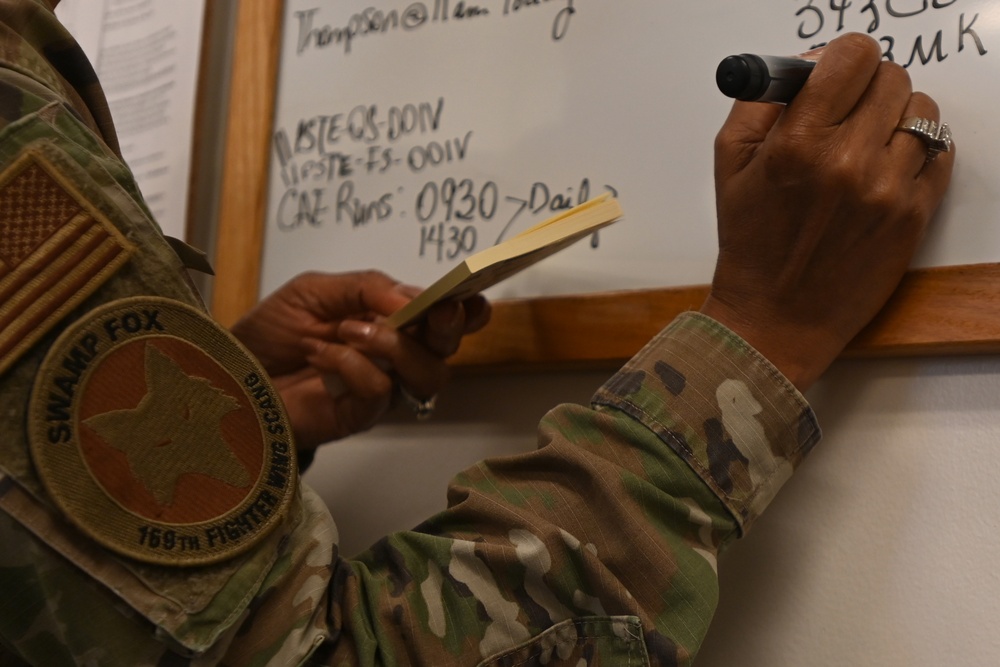 169th Logistics Readiness Squadron personnel at work