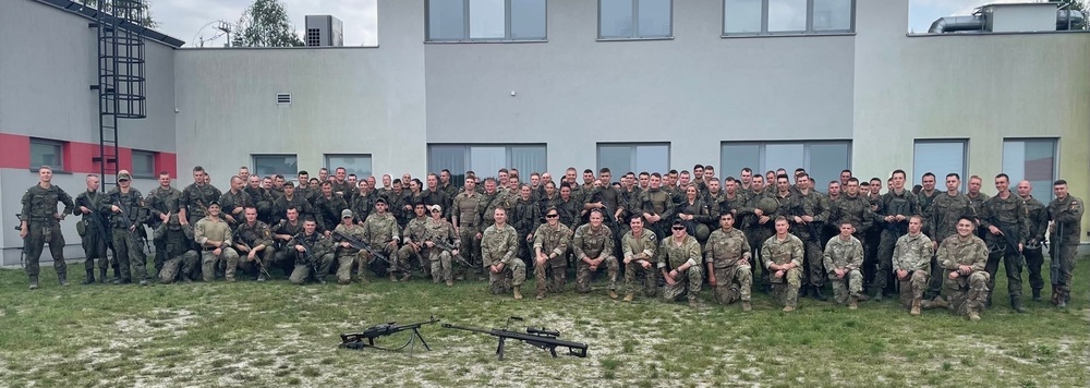 1-75th Cavalry Regiment conducts multinational weapons qualification