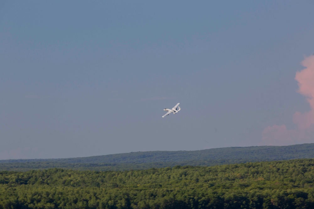 Marines with Marine Light Attack Helicopter Squadron (HMLA) 167 support exercise Northern Strike 22-2
