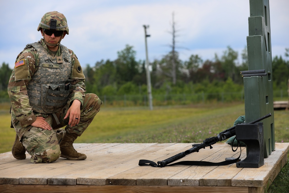 37th Infantry Brigade Combat Team conducts M4A1 Qualification Course of Fire