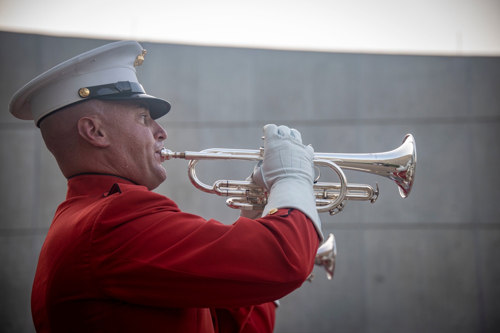 “The Commandant’s Own”, U.S. Marine Drum and Bugle Corps, had the distinguished honor of performing at the National Museum of the Marine Corps