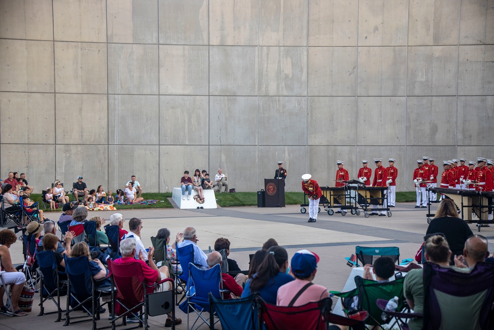 “The Commandant’s Own”, U.S. Marine Drum and Bugle Corps, had the distinguished honor of performing at the National Museum of the Marine Corps