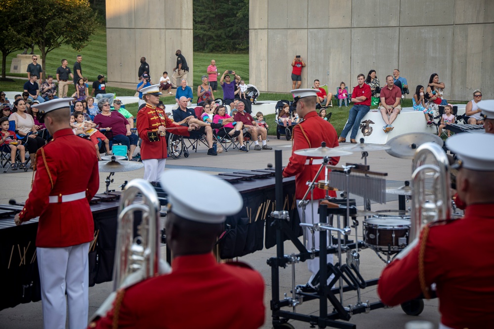 “The Commandant’s Own”, U.S. Marine Drum and Bugle Corps, had the distinguished honor of performing at the National Museum of the Marine Corps