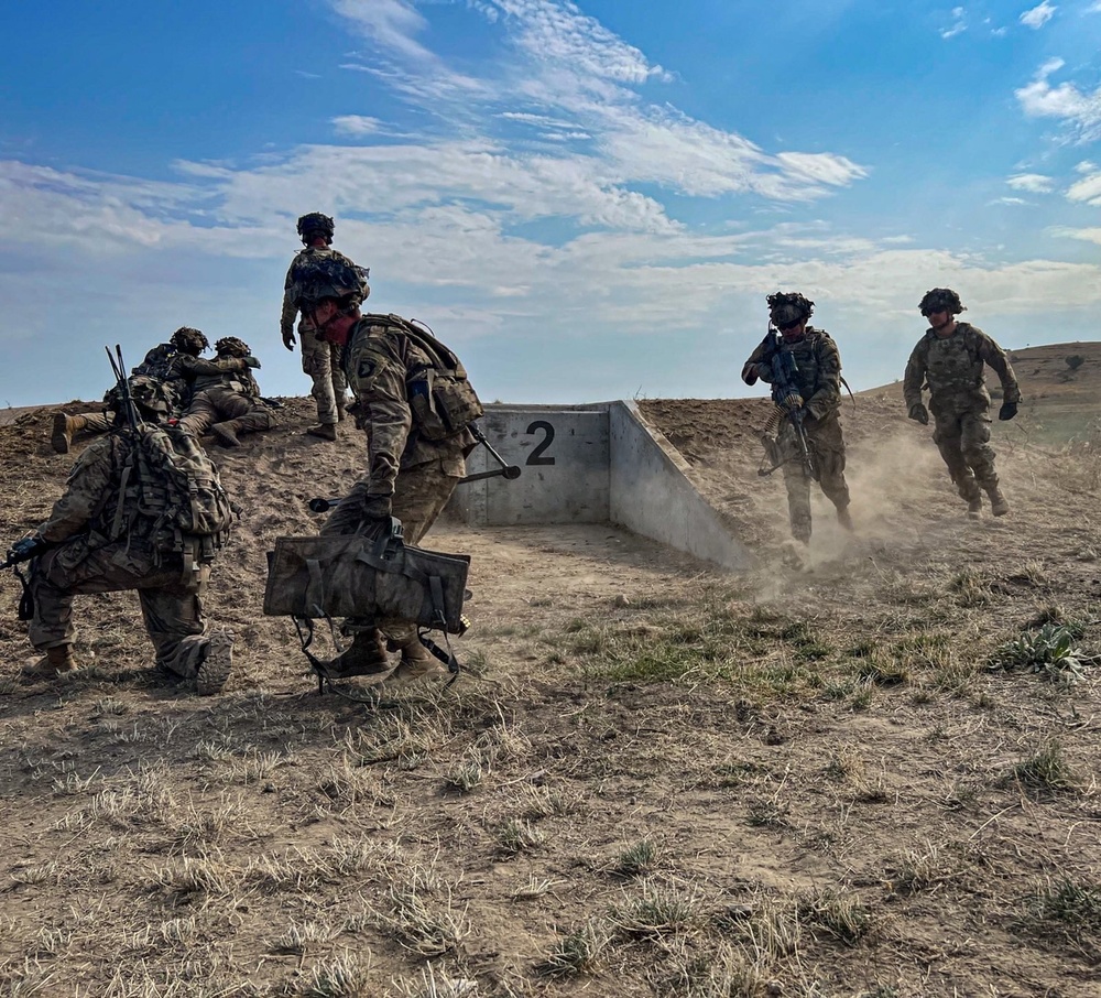 1-502nd Infantry Regiment conducts SBF LFX