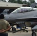 169th Fighter Wing flightline operations at Columbia Metropolitan Airport