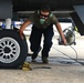 169th Fighter Wing flightline operations at Columbia Metropolitan Airport