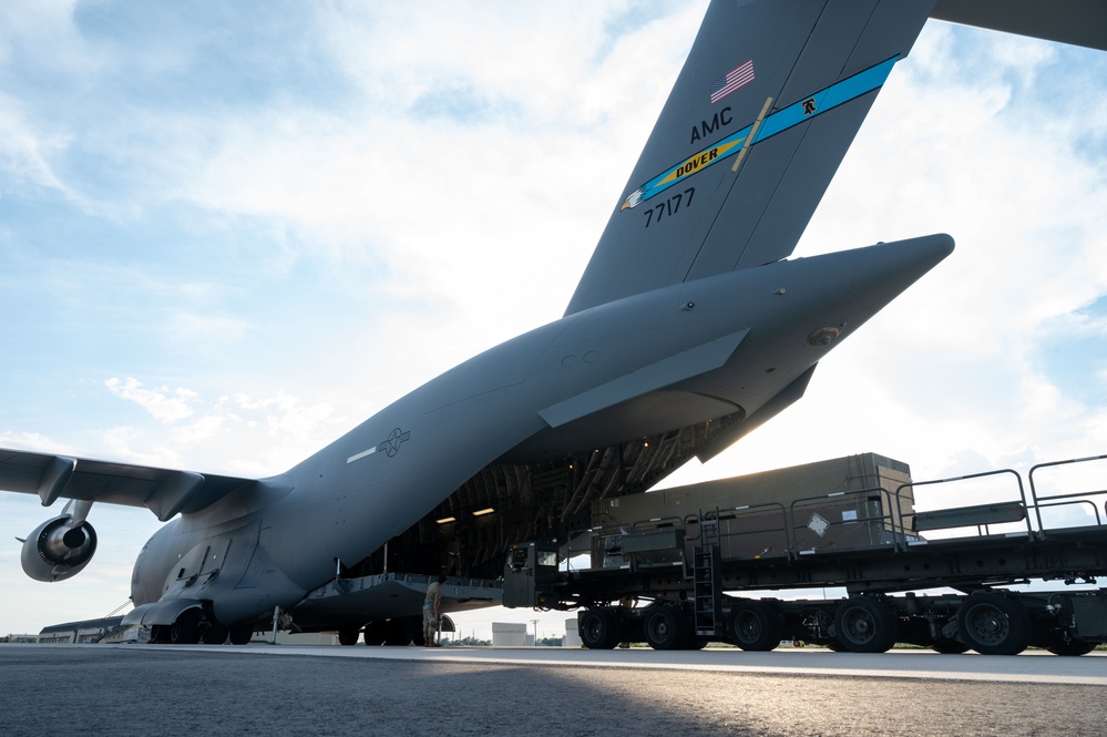 Dover AFB conducts Ukraine security assistance mission
