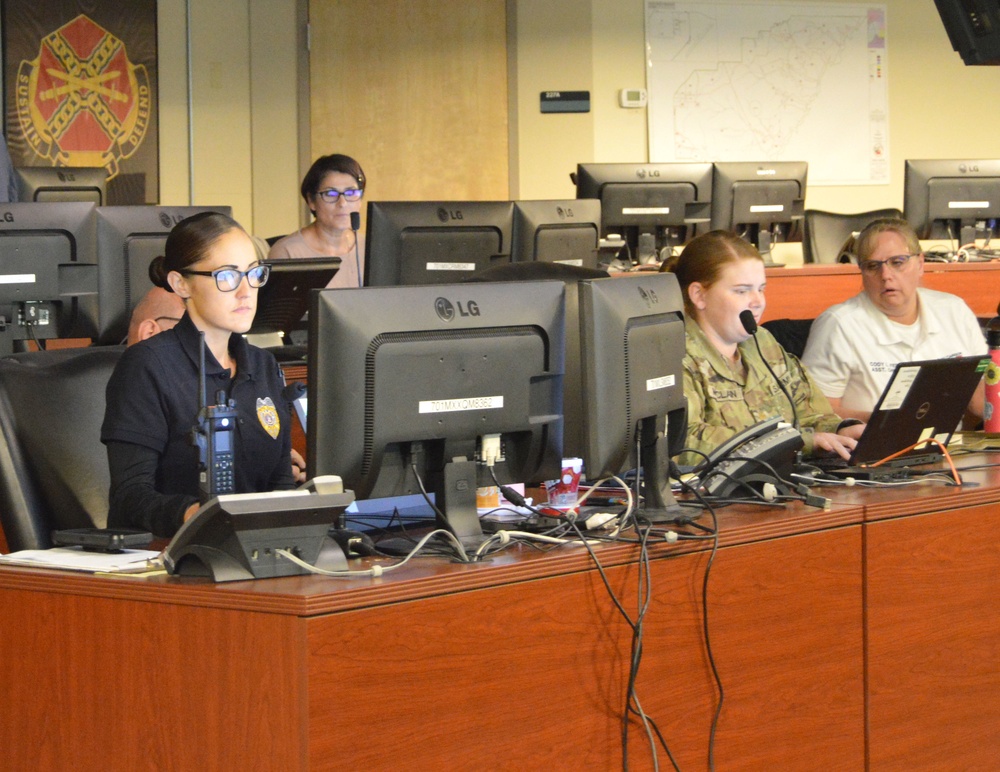 Power outage simulation tests garrison response