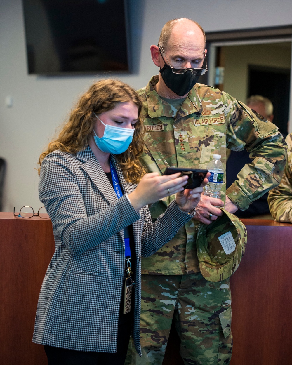 AFMC Commander, Leaders Get Tour of Wright-Patterson